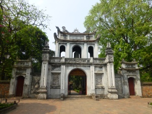 Entrance to Temple of Literature, Hanoi